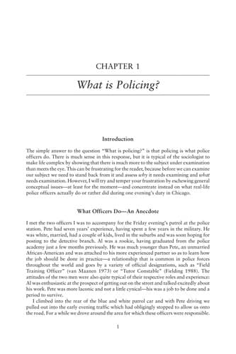 Tapa de Policing citizens
