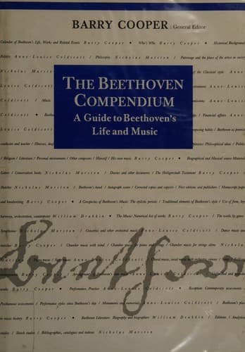 Tapa de The Beethoven compendium