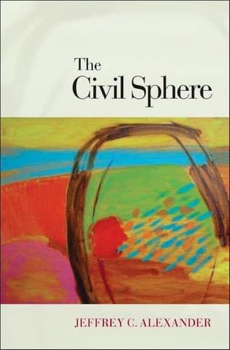 Tapa de The civil sphere