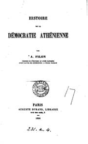 Tapa de Histoire de la démocratie athénienne