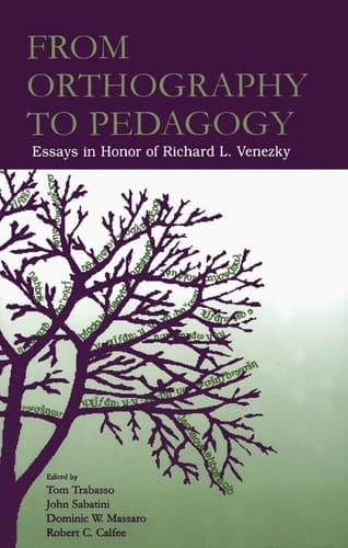Tapa de From orthography to pedagogy