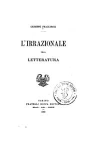 Tapa de L' irrazionale nella letteratura