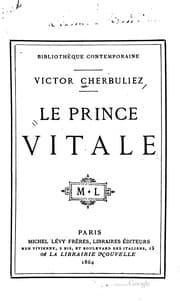 Tapa de Le prince Vitale: essai et récit à propos de la folie du Tasse