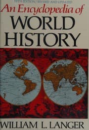 Tapa de An Encyclopedia of World History