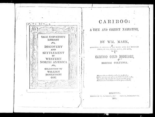 Tapa de Cariboo, a true and correct narrative