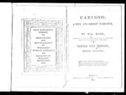 Tapa de Cariboo, a true and correct narrative