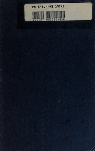 Tapa de The metaphysical poets