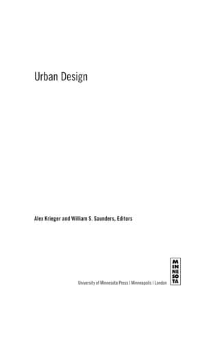 Tapa de Urban design