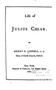 Tapa de Life of Julius Caesar