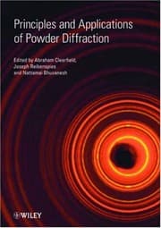 Tapa de Principles and applications of powder diffraction