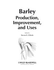 Tapa de Barley, production, improvement, and uses