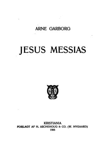 Tapa de Jesus Messias
