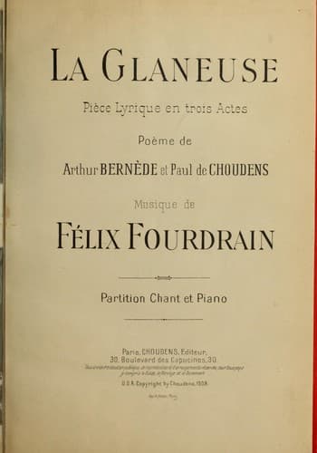 Tapa de La Glaneuse