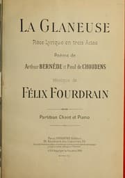 Tapa de La Glaneuse