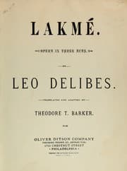 Tapa de Lakmé