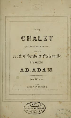 Tapa de Le châlet