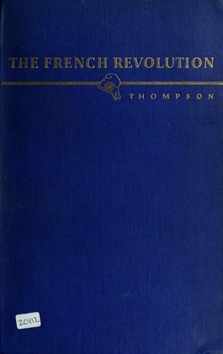 Tapa de The French revolution