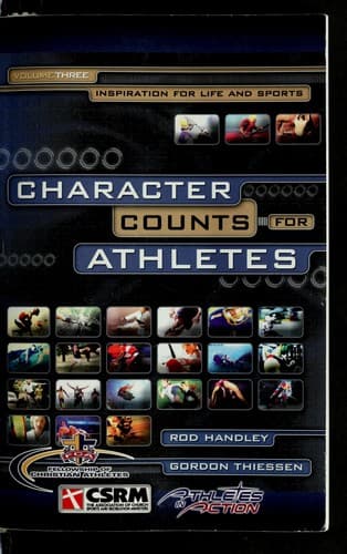 Tapa de Character counts for athletes