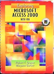 Tapa de Exploring microsoft access 2000 with VBA