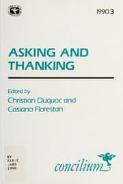 Tapa de Asking and thanking