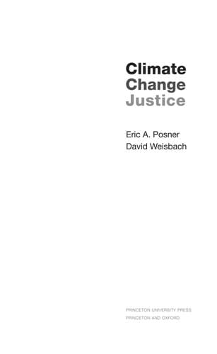 Tapa de Climate change justice