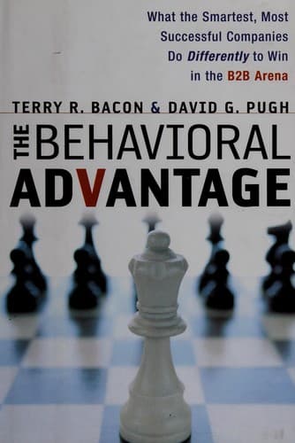 Tapa de The behavioral advantage