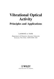 Tapa de Vibrational optical activity