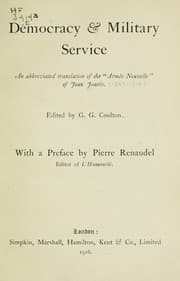 Tapa de Democracy and military service