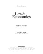 Tapa de Law & economics