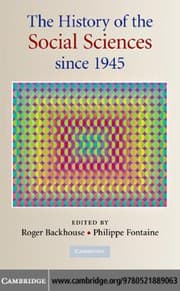 Tapa de The history of the social sciences since 1945