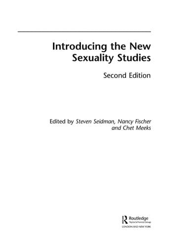 Tapa de Introducing the new sexuality studies