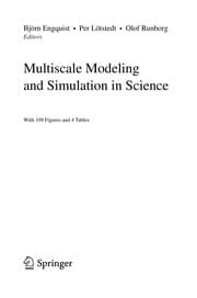 Tapa de Multiscale modeling and simulation in science