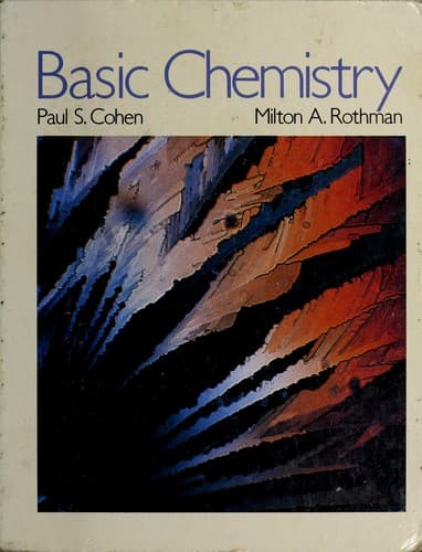 Tapa de Basic chemistry