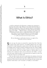 Tapa de Ethics