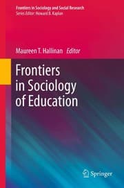Tapa de Frontiers in sociology of education