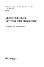 Tapa de Microorganisms in environmental management