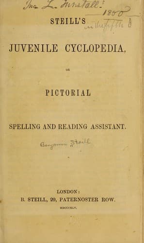 Tapa de Juvenile cyclopedia