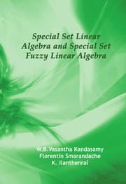 Tapa de Special set linear algebra and special set fuzzy linear algebra