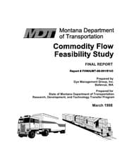 Tapa de Commodity flow feasibility study