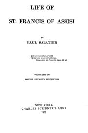 Tapa de Life of St. Francis of Assisi