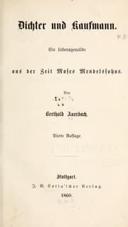 Tapa de Dichter und kaufmann
