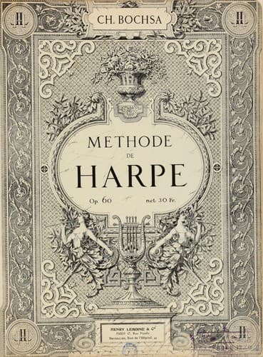 Tapa de Méthode de harpe