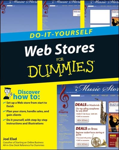 Tapa de Web Stores Do-It-Yourself For Dummies