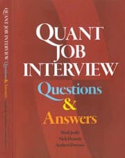 Tapa de Quant job interview