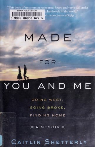 Tapa de Made for you and me