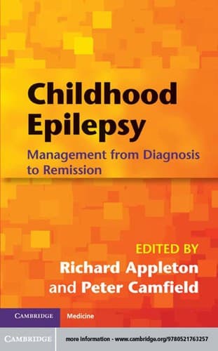 Tapa de Childhood epilepsy