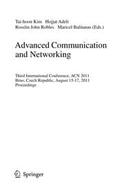 Tapa de Advanced Communication and Networking
