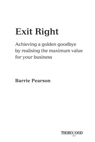 Tapa de Exit right