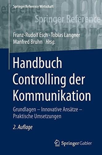 Tapa de Handbuch Controlling der Kommunikation