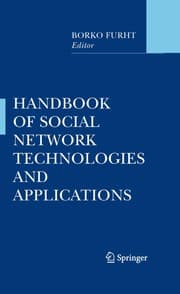 Tapa de Handbook of Social Network Technologies and Applications